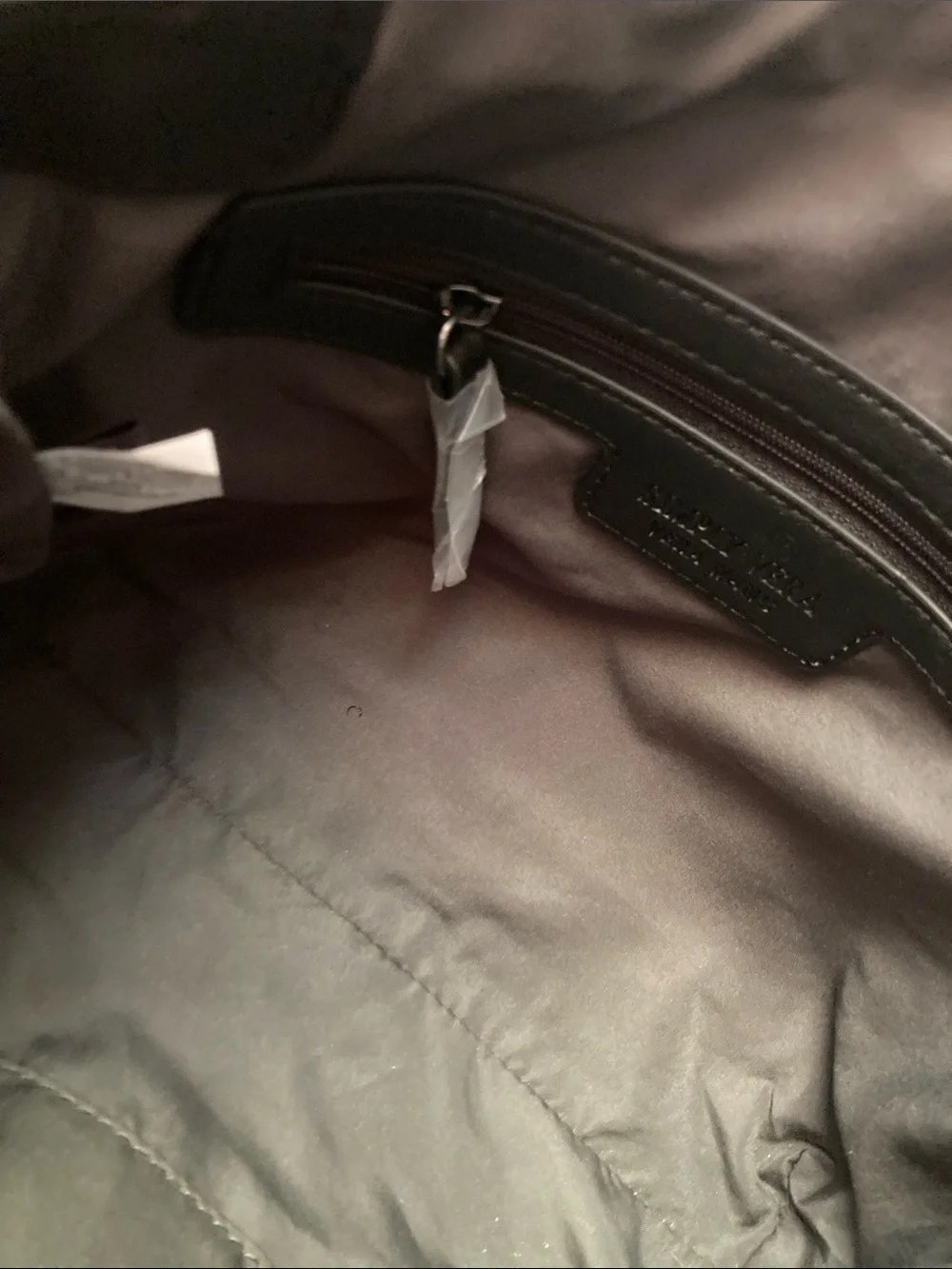Simply Vera Vera Wang Gray Snake-Print Crossbody Bag